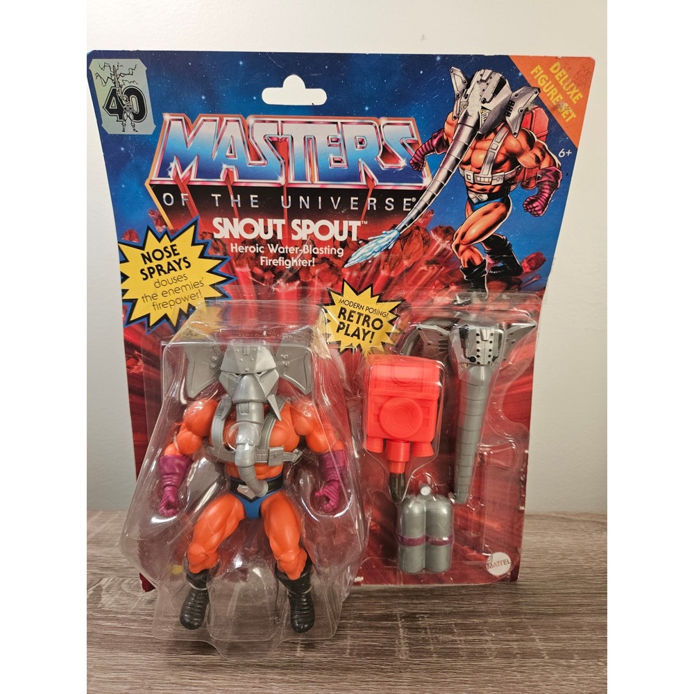 Mattel Masters of the‎ Universe Origins Snout Spout Deluxe Action Figure GVL75